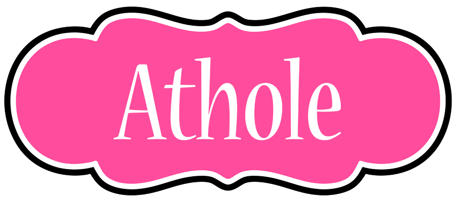 Athole invitation logo