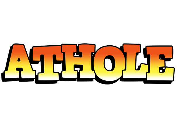 Athole sunset logo