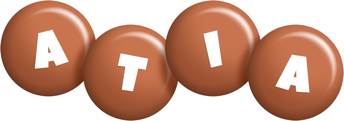 Atia candy-brown logo