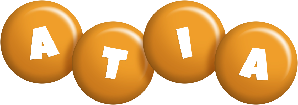 Atia candy-orange logo