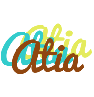 Atia cupcake logo