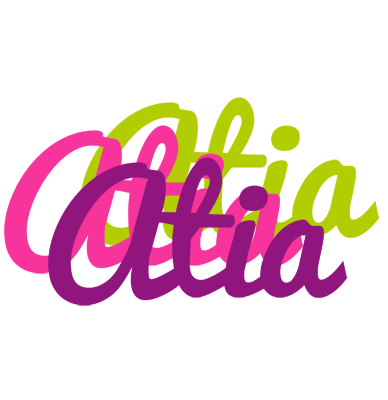 Atia flowers logo