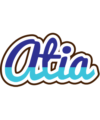 Atia raining logo