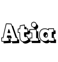 Atia snowing logo