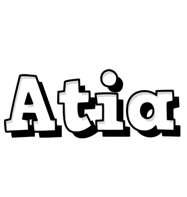 Atia snowing logo