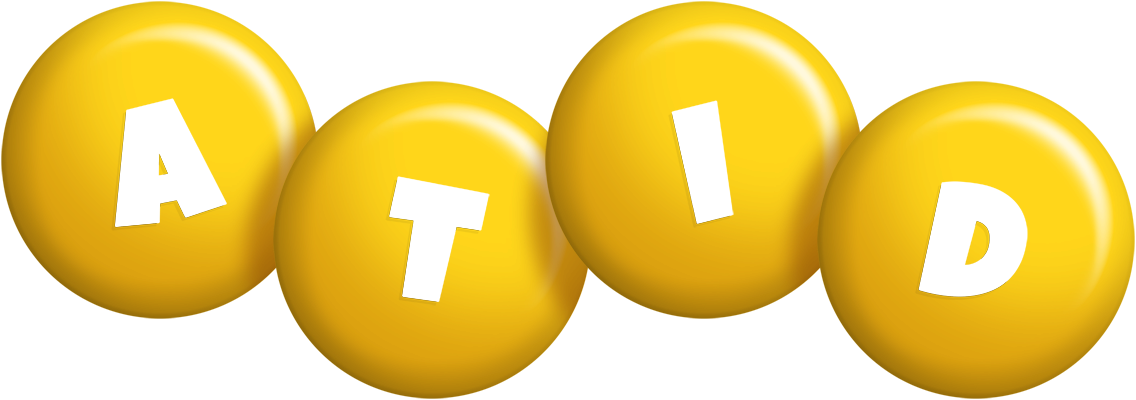 Atid candy-yellow logo