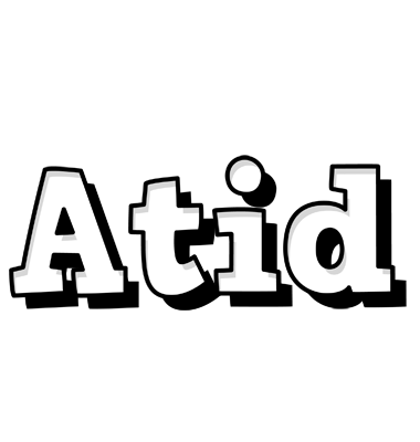 Atid snowing logo