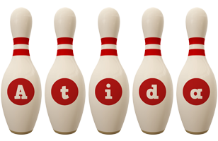 Atida bowling-pin logo