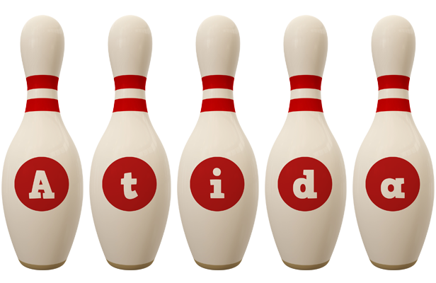 Atida bowling-pin logo