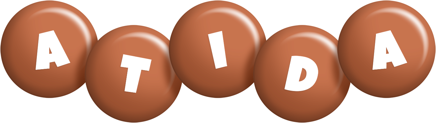 Atida candy-brown logo