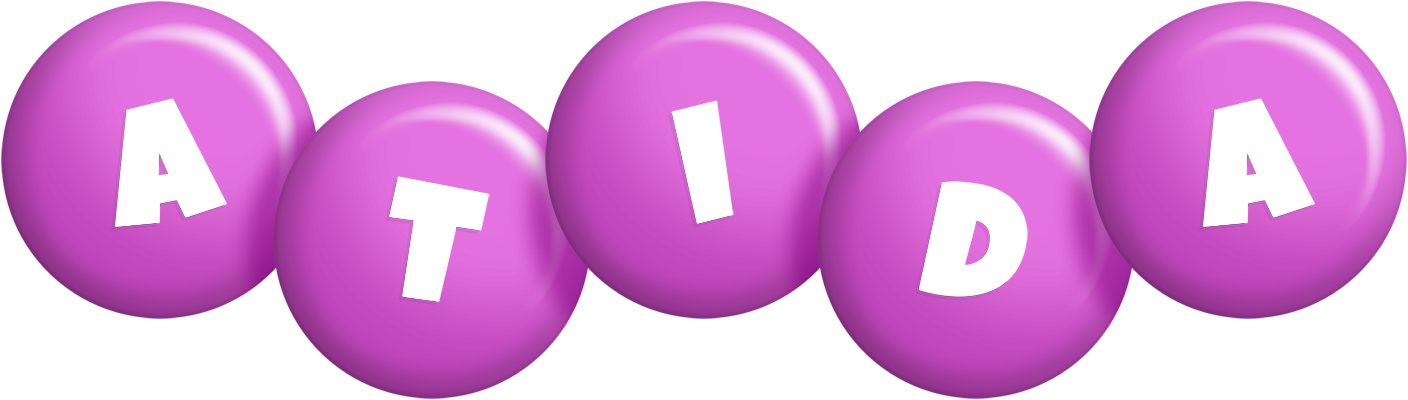 Atida candy-purple logo