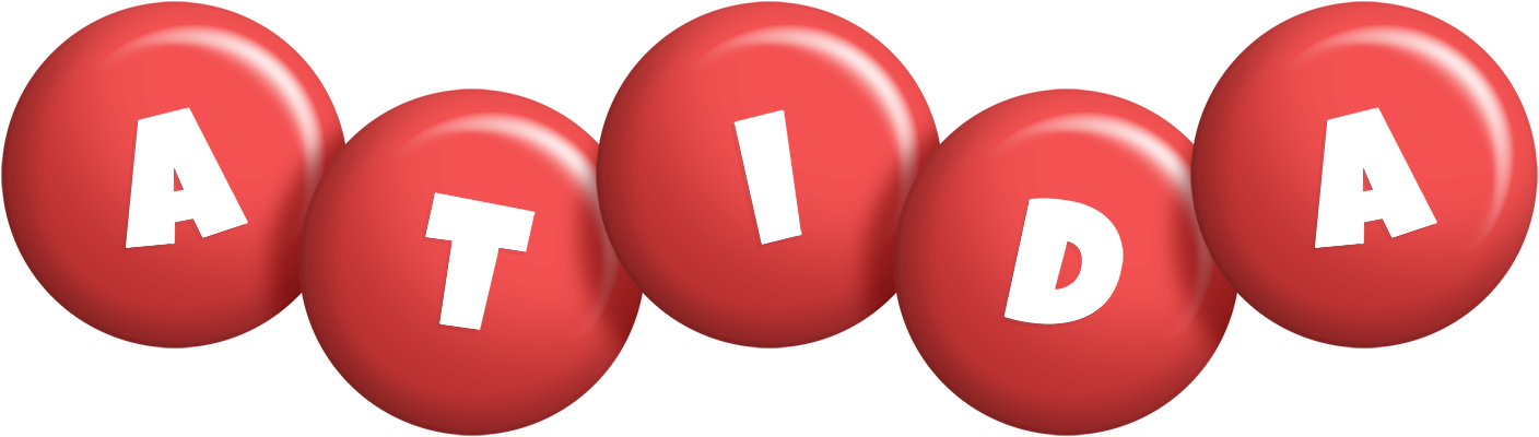 Atida candy-red logo