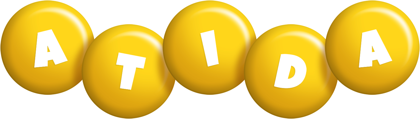 Atida candy-yellow logo