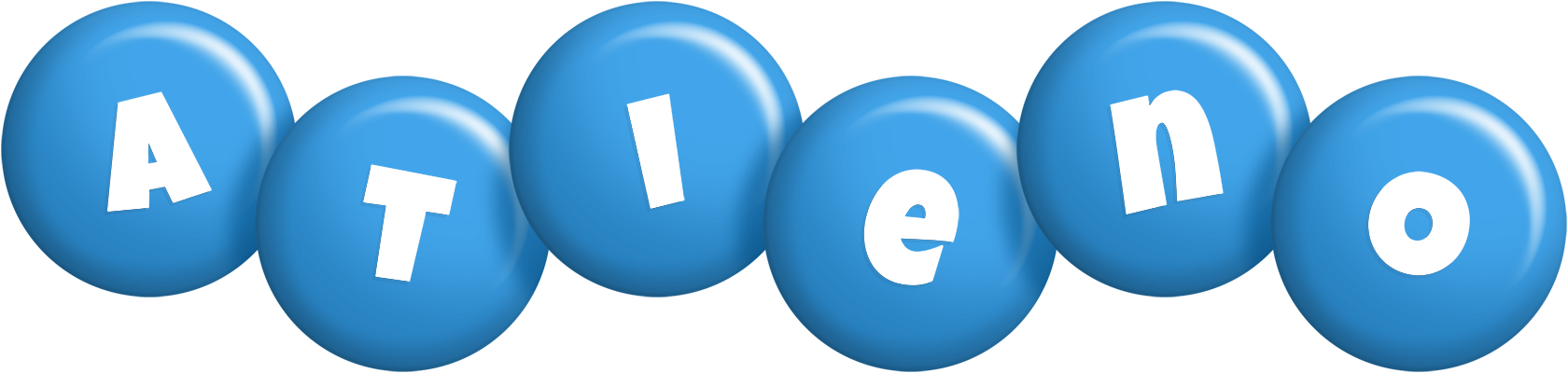 Atieno candy-blue logo