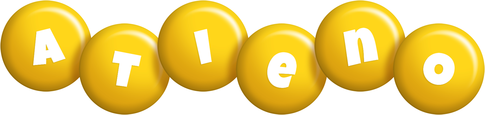 Atieno candy-yellow logo