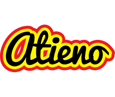 Atieno flaming logo