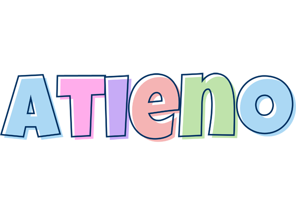 Atieno pastel logo