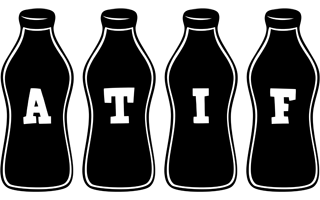Atif bottle logo