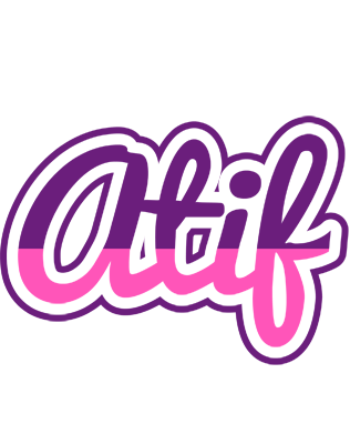 Atif cheerful logo