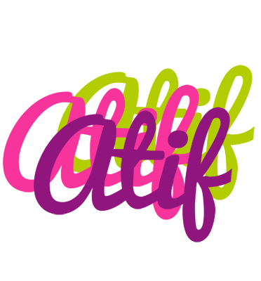 Atif flowers logo