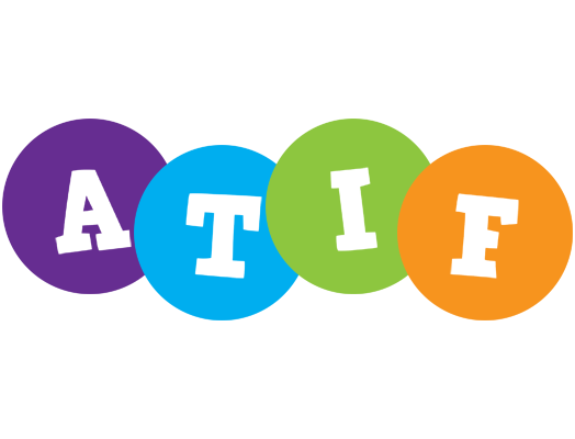 Atif happy logo