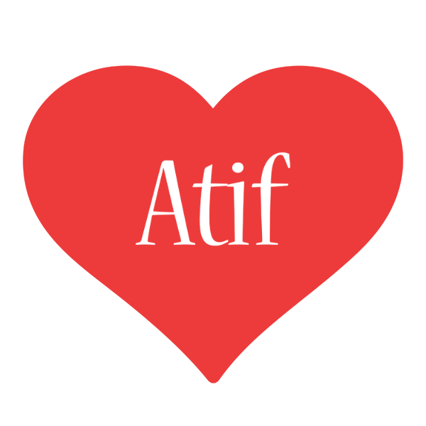Atif love logo