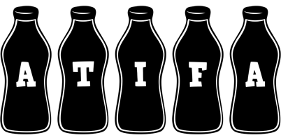 Atifa bottle logo