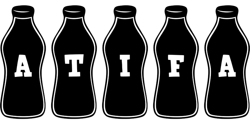 Atifa bottle logo