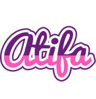 Atifa cheerful logo