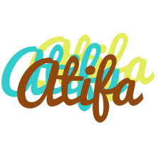 Atifa cupcake logo