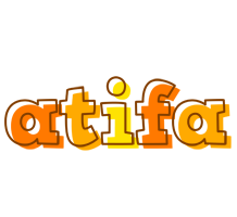 Atifa desert logo