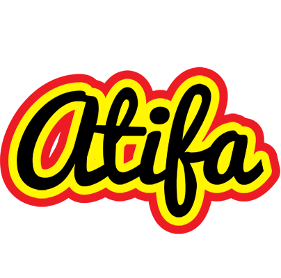 Atifa flaming logo