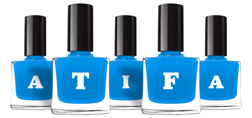 Atifa glossy logo