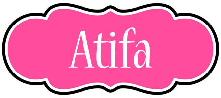 Atifa invitation logo