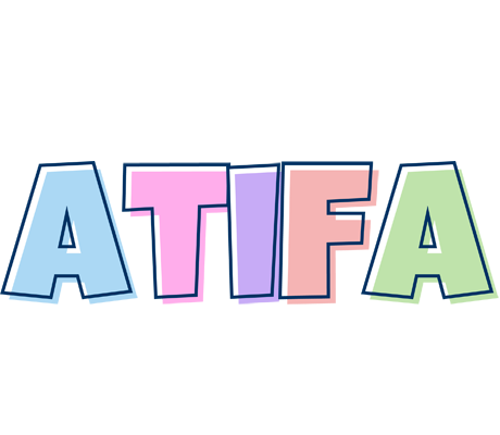 Atifa pastel logo