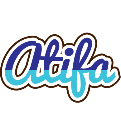 Atifa raining logo