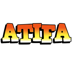 Atifa sunset logo