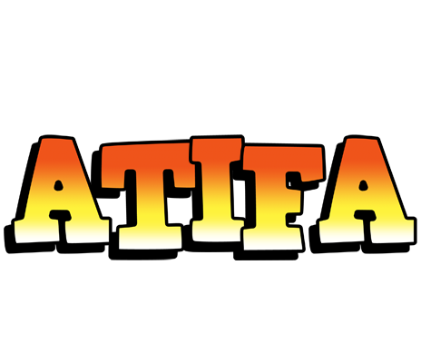 Atifa sunset logo