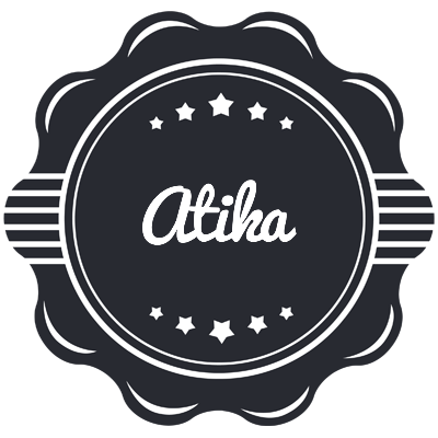 Atika badge logo