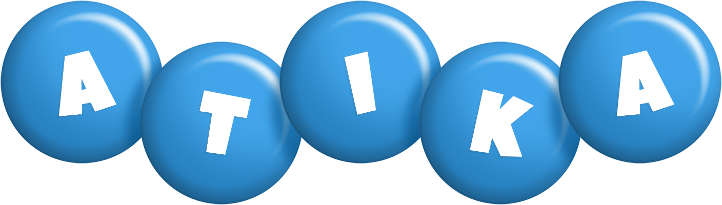 Atika candy-blue logo