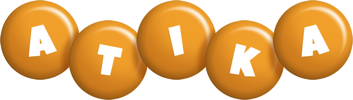 Atika candy-orange logo