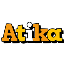 Atika cartoon logo