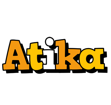 Atika cartoon logo