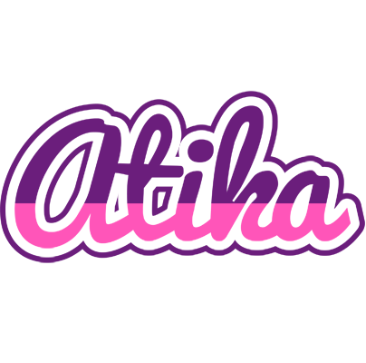 Atika cheerful logo