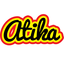 Atika flaming logo