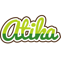 Atika golfing logo