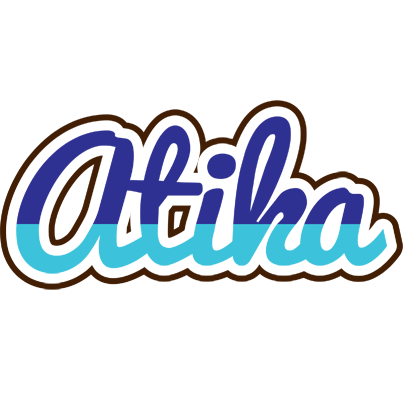 Atika raining logo