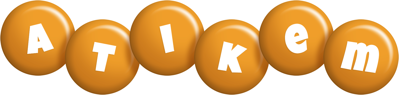 Atikem candy-orange logo