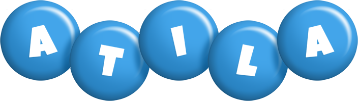 Atila candy-blue logo