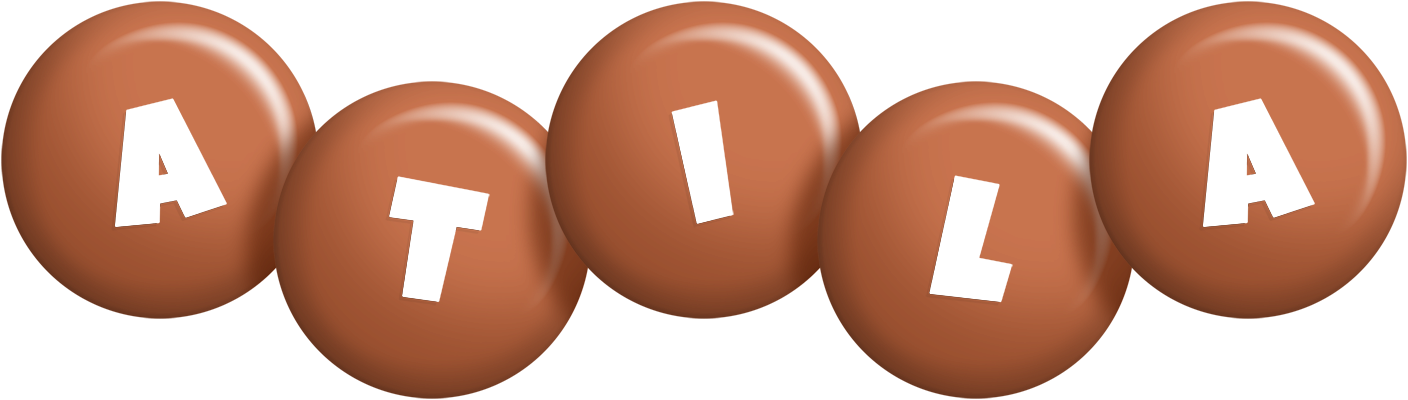 Atila candy-brown logo